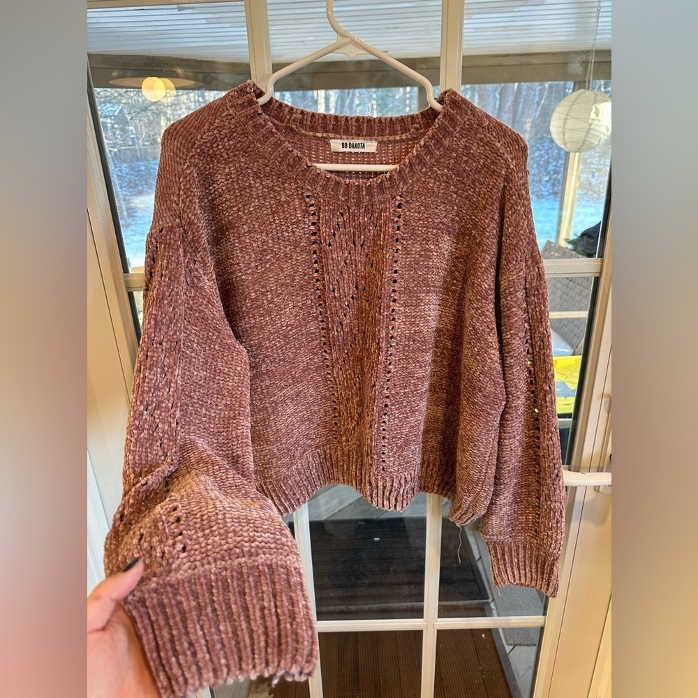 BB Dakota Cable-knit Sweater